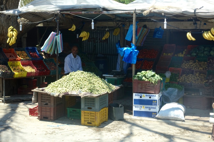 Men in market. Tunisia
