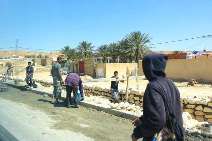 Men working on road in Tunisia 3